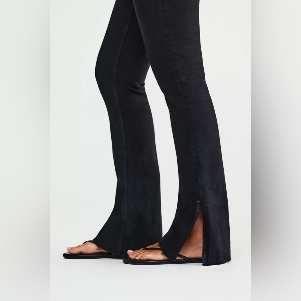 š»šFREE PEOPLE We The Free Level Up Slit Bootcut-Black-Size 28 & 30 - Picture 7 of 10